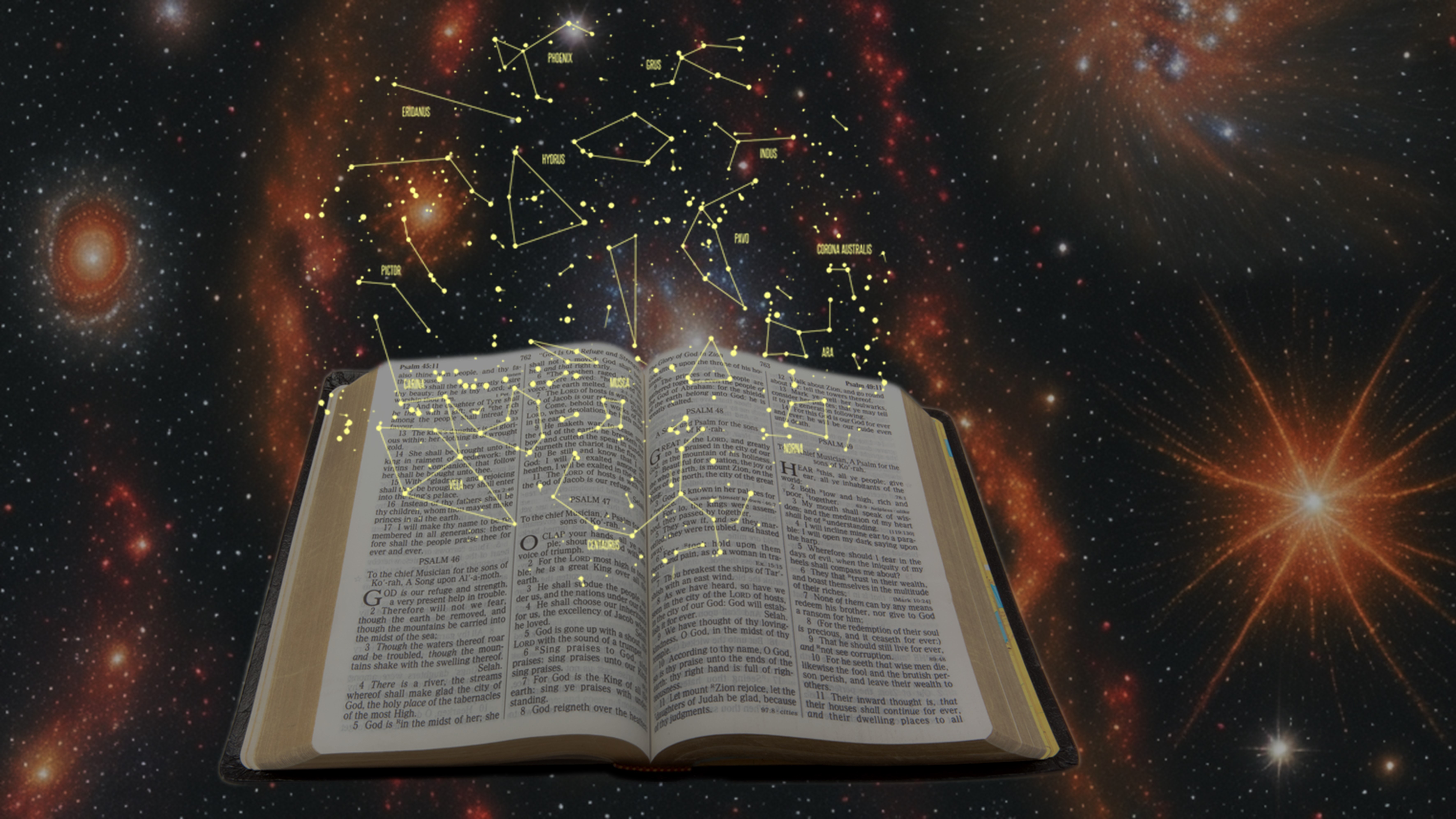 Hallazgos astronómicos codificados en la Biblia: conexiones cósmicas